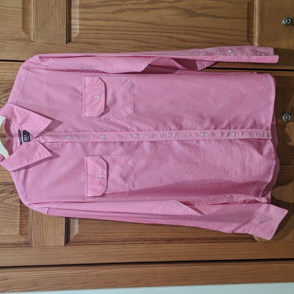 BKE Other - BKE Athletic Fit long sleeve button up shirt sz L